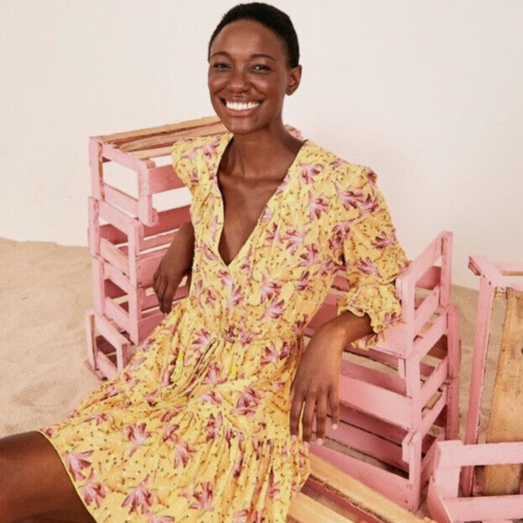 FARM Rio Banana Sunshine Mini Dress - Picture 2 of 10